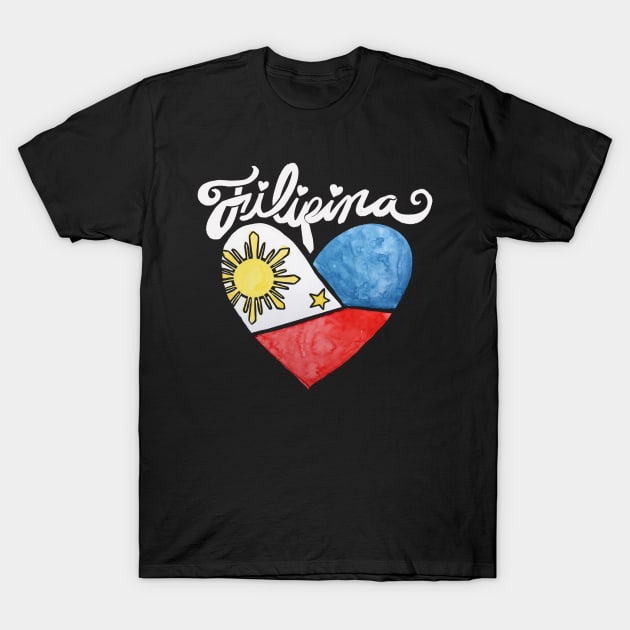 Filipina T-Shirt by bubbsnugg